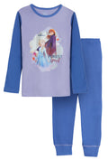 Girls Frozen orest Spirit Cotton Long Sleeve Nightwear Pyjamas Set