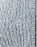 Ladies Ribbed High Neck Full Zip Mid-Length Cardigan