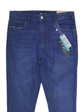 Load image into Gallery viewer, Ladies Blue Diane Distressed Frayed Hem Stretchy Skinny Plus Size Jeans
