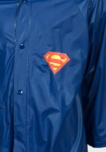 Load image into Gallery viewer, Boys Girls Superman Raincoat Waterproof Hooded  PVC Rain Jackets
