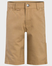 Load image into Gallery viewer, Boys Carpenter Khaki Cotton Cargo Summer Shorts
