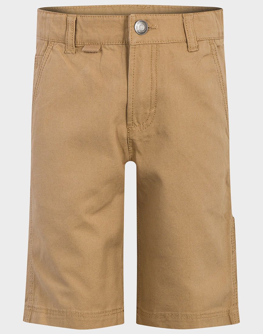 Boys Carpenter Khaki Cotton Cargo Summer Shorts
