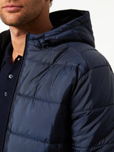 Load image into Gallery viewer, Mens Puffer Hooded Jackets Quilted Lightweight Padded Windproof Coat
