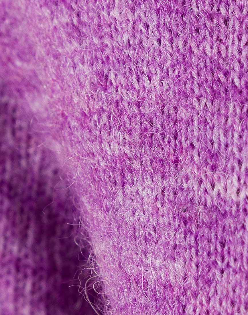 Ladies Camaieu Lilac Round Neck Soft Wool Blend Jumpers Success