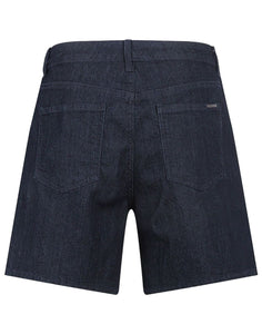 Ladies Midnight Blue Vintage Denim Shorts