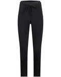 Ladies Black Tampered Jogger Style Trousers