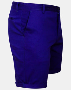 Mens Cotton Rich Skinny Fit Chino Multipocket Summer Shorts