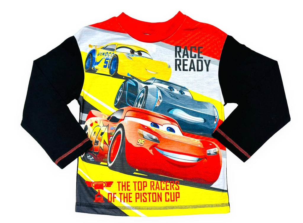 Boys Disney Cars Sublimaton Lightning McQueen Print Longsleeve Pyjamas