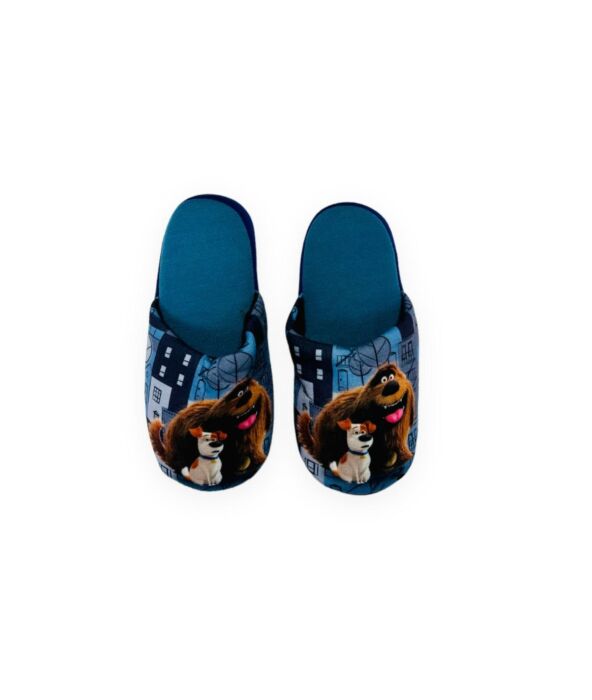 Boys Girls Secret Life of Pets Slip On Non Slip Cozy Slippers