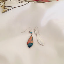 Load image into Gallery viewer, Ladies Acrylic Bohemia Colorful Dangle Geometric Earrings
