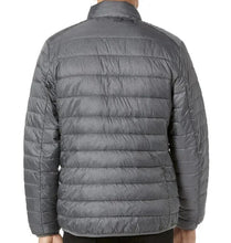 Load image into Gallery viewer, Mens Ash Grey Puffer Hooded Quilted Padded Jackets Windproof Coats
