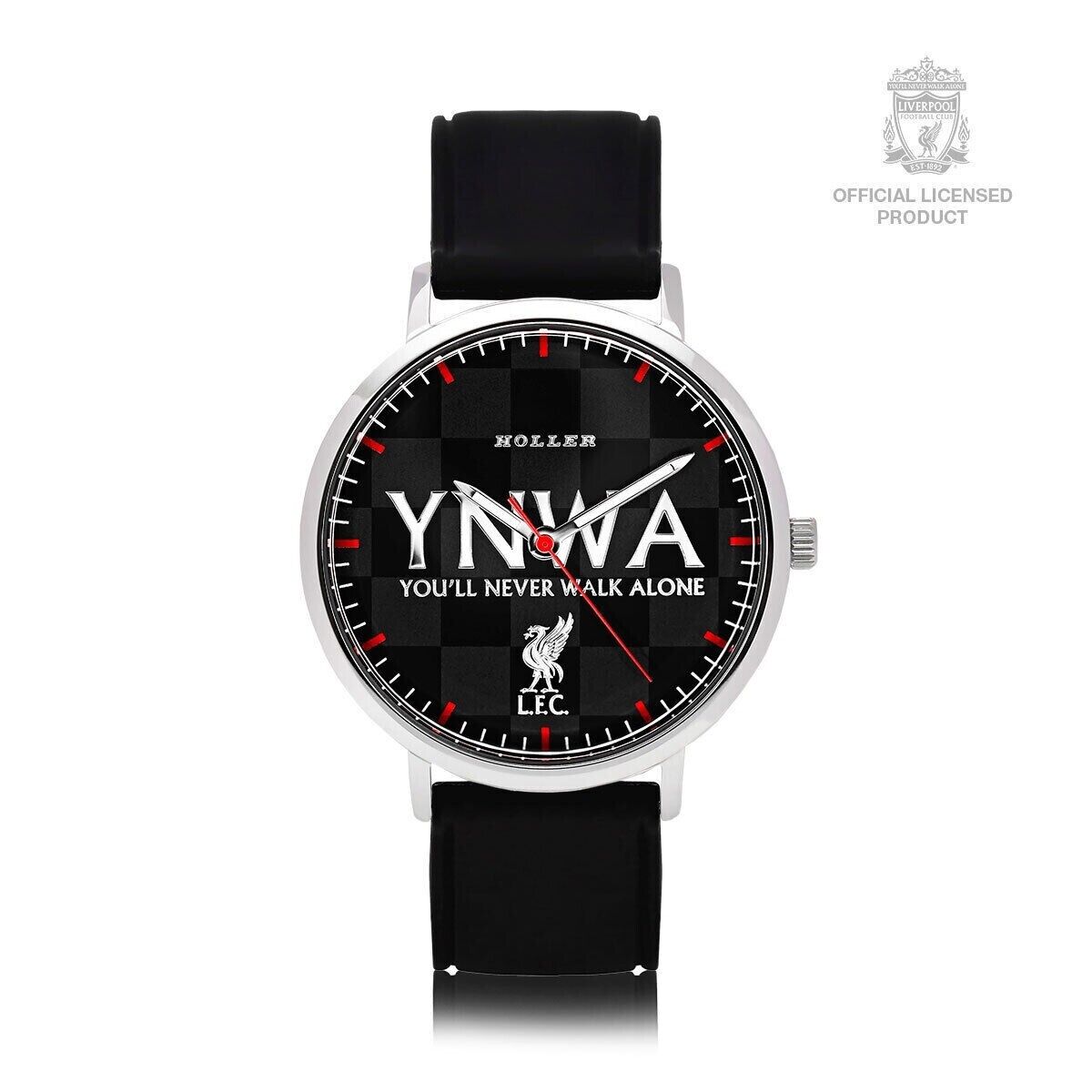 Mens Holler Official Licensed LFC Unity Liverpool FC Fan YNWA Gents Wrist Watch