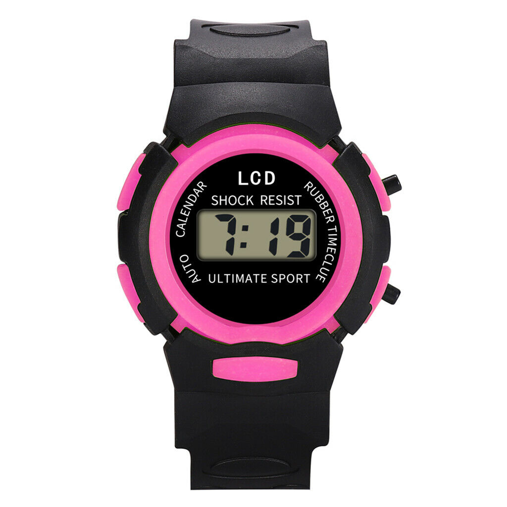 Kids Unisex Watch Waterproof Analog Digital Sport LCD Wrist Watches