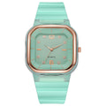 Unisex Minimalist With Dial Quartz Silicone Strap Adult Student Fashion Watches