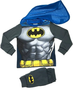 Boys DC Comics Batman Set & Detachable Cape Pyjamas Set