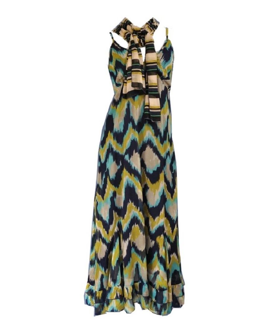 Per Una Chiffon Maxi Multi Print Dress