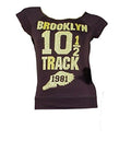 Dark Grey Derek Heart Sleeveless Vest Top