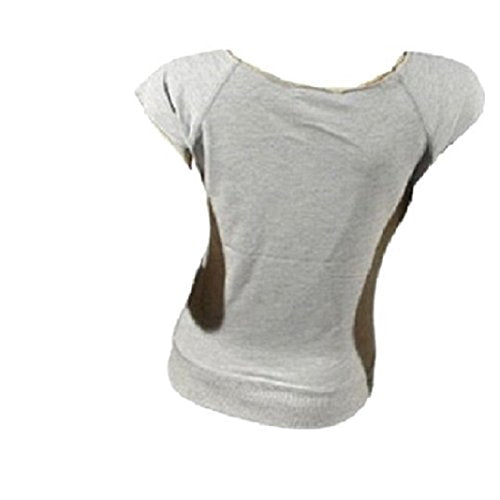 Grey Derek Heart Sleeveless Vest Top