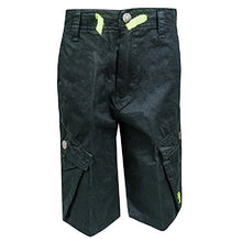 Load image into Gallery viewer, Boys Black U.S.Polo Assn Original Cotton Cargo Relaxed Fit Shorts

