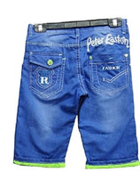 Load image into Gallery viewer, Boys Peter Easton Print Lime Shorts
