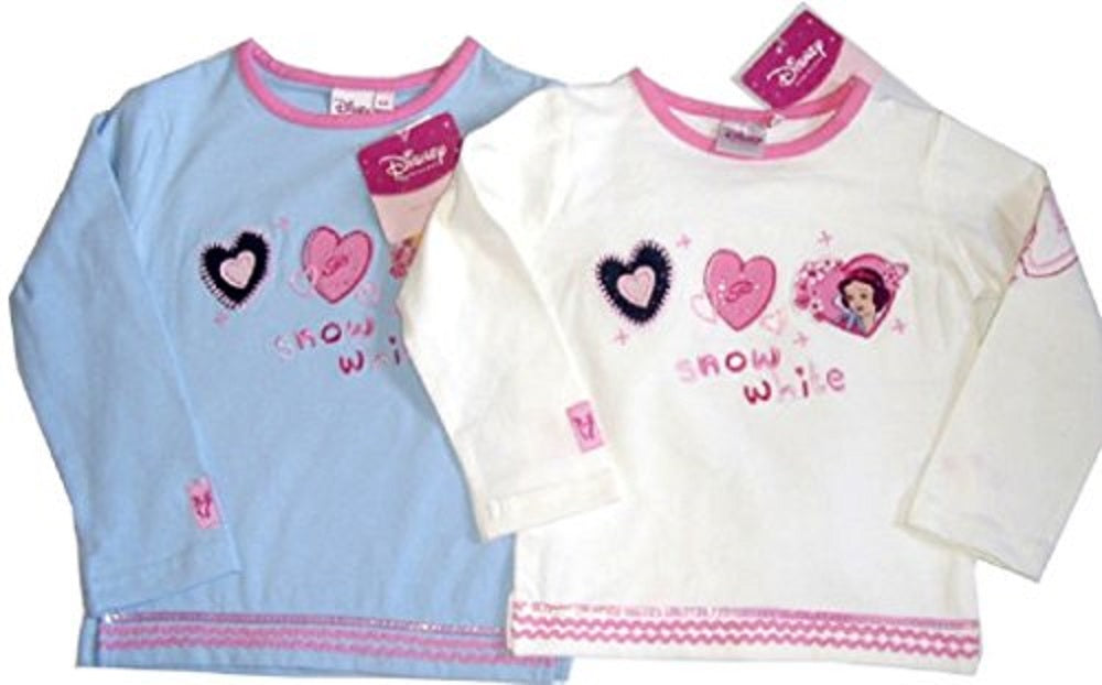 Disney Cream Blue Princess "Snow White" Top