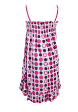 Load image into Gallery viewer, White Multi Heart Print Strappy Dress
