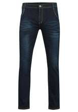 Load image into Gallery viewer, Dark Blue N&amp;P 79 Slim Fit 5-Pocket Design Denim Jeans
