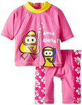 Girls Cbeebies UV 2 Piece Swimming Costume