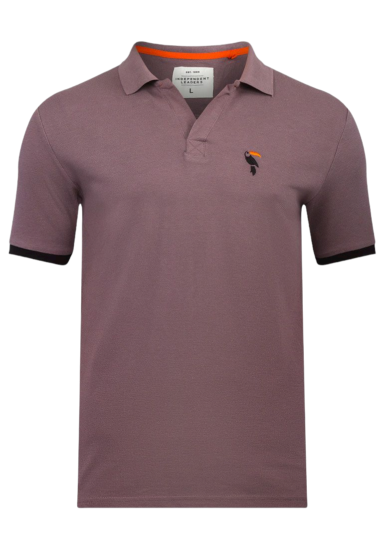 Mens Polo Shirt Independent Golf Toucan Pique Cotton Short Sleeve T-Shirt S-XL