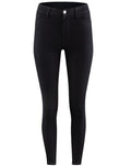 Ladies Black Cotton Rich Skinny Fit Skinny Stretchy Jeans