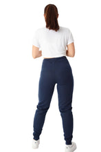 Load image into Gallery viewer, Ladies Navy Ultimate Sweat Soft stretchy Sweatpants Jogging Bottoms
