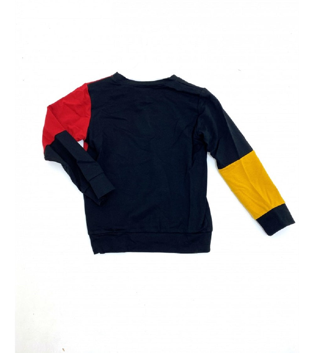 Black Multicolour We Don't Play Cotton Rich Sweatshirt