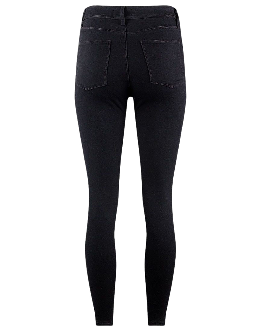 Ladies Black Cotton Rich Skinny Fit Skinny Stretchy Jeans
