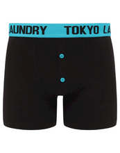 Load image into Gallery viewer, Mens Tokyo Laundry Twin-Pack Cotton Rich Boxer Shorts
