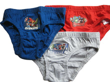 Load image into Gallery viewer, Boys Official Marvel Avengers Pack OF 3 Cotton Briefs
