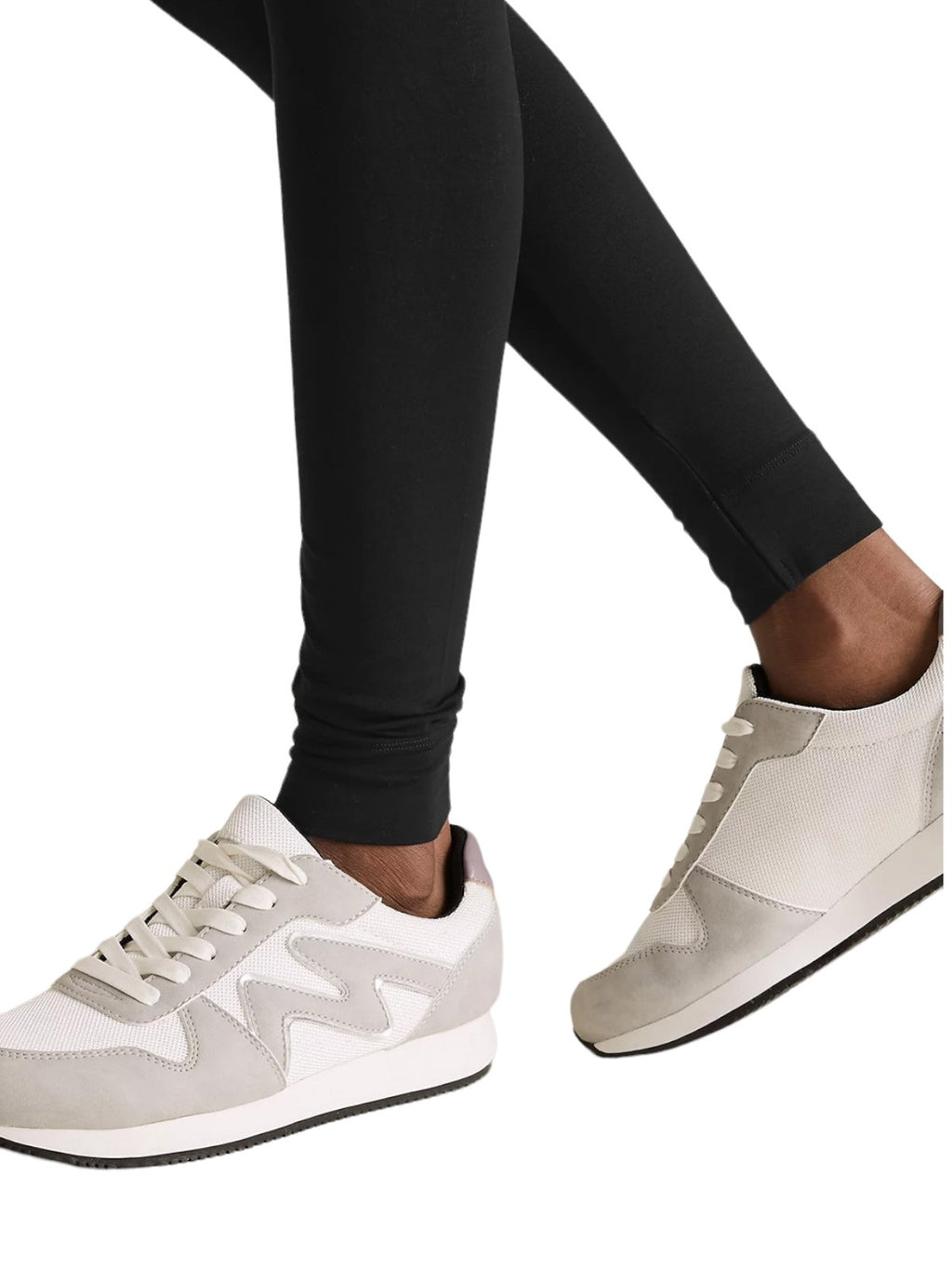 Ladies Black High Waisted Elasticated Stretchy Full Length Leggings
