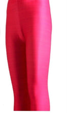 Load image into Gallery viewer, Barbie Cerise Plain &amp; Geometric Stripe Leggings
