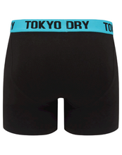 Load image into Gallery viewer, Mens Tokyo Laundry Twin-Pack Cotton Rich Boxer Shorts
