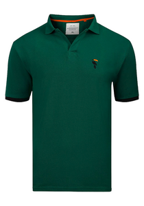Mens Polo Shirt Independent Golf Toucan Pique Cotton Short Sleeve T-Shirt S-XL
