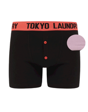 Load image into Gallery viewer, Mens Tokyo Laundry Twin-Pack Cotton Rich Boxer Shorts
