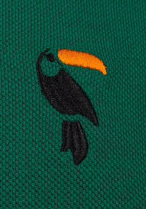 Mens Polo Shirt Independent Golf Toucan Pique Cotton Short Sleeve T-Shirt S-XL