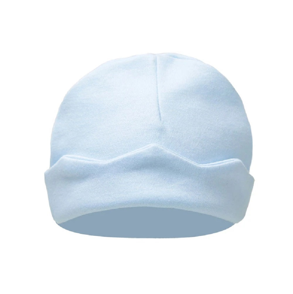 Infant Baby Boys Girls Plain Star Turnover Hat