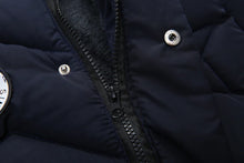 Load image into Gallery viewer, Kids Girls Boys Faux Furry Trim Detachable Hood Winter Coat
