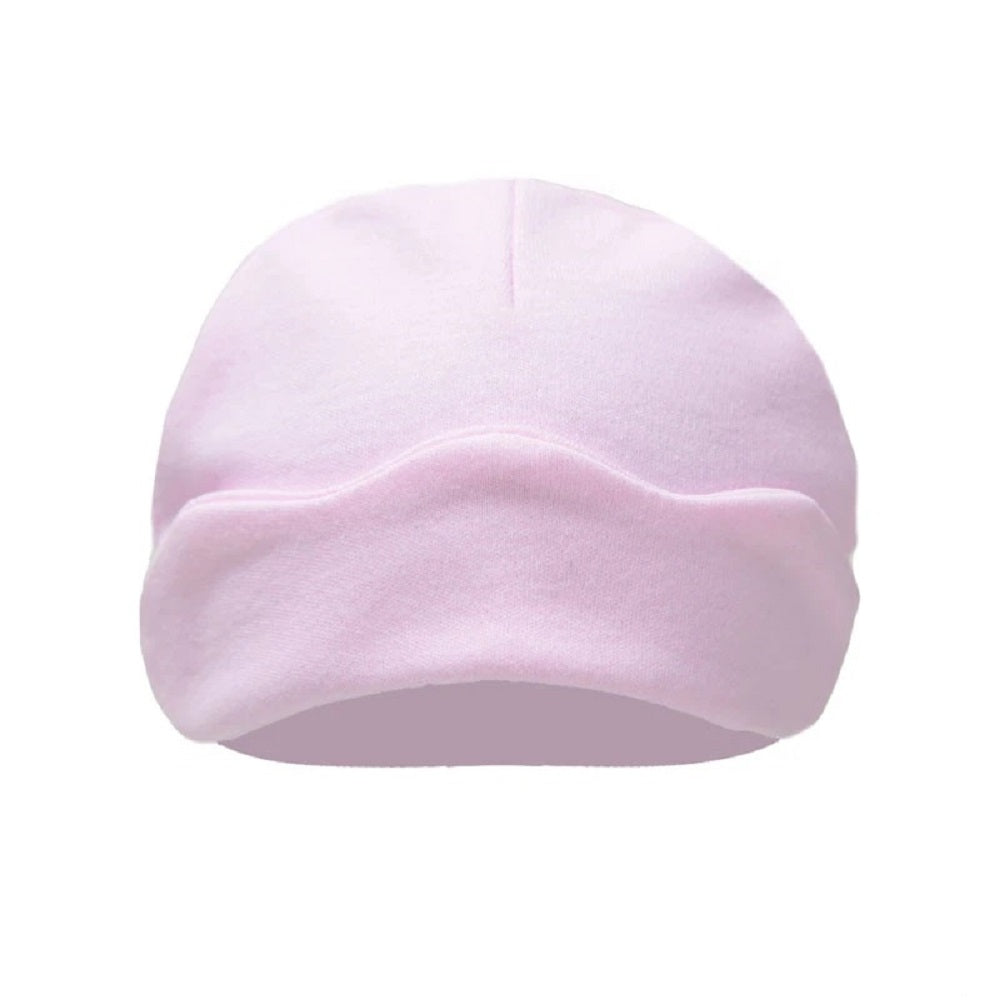 Infant Baby Boys Girls Plain Star Turnover Hat