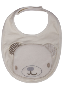 Baby Teddy Bear Cotton Bibs
