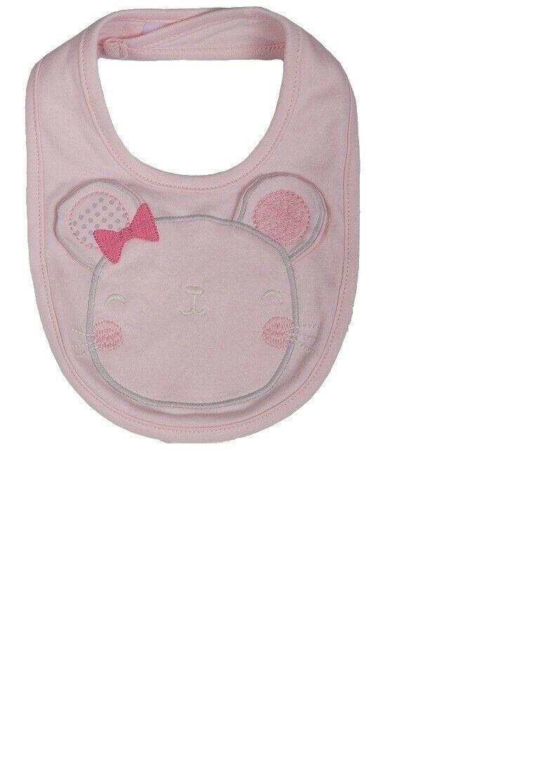 Baby Teddy Bear Cotton Bibs