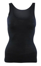 Load image into Gallery viewer, Ladies Ribbed Vest Sleeveless Plain Cotton Tank Top
