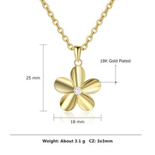 Load image into Gallery viewer, Ladies 925S  Gold Sunflower Gemstone Pendant Necklace Set
