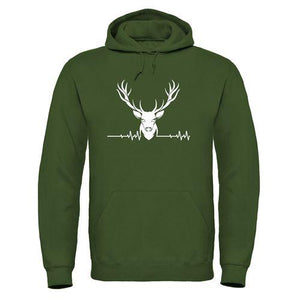 \"Stag ECG\" Hoodie