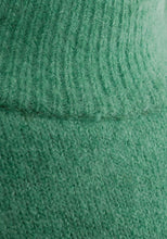 Load image into Gallery viewer, Green High Neck Soft Knitted Jumper Dress
